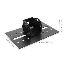 DOITOOL Speaker Wall Mount Bracket Heavy Duty Engineering Screw Rod Design for Bookshelf Surround Sound Speakers Enhanced Sound Quality Easy Installation