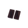 Alnicov 52mm Rosewood Humbucker Guitar Pickup Covers for Electric Guitar