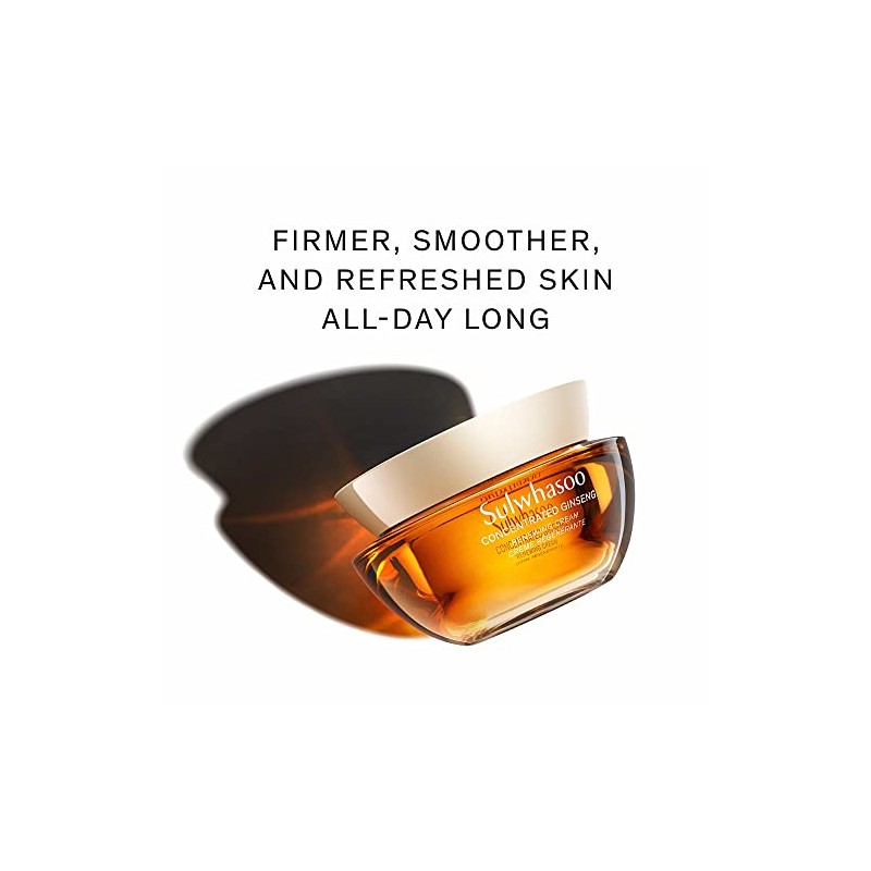 Sulwhasoo Concentrated Ginseng Renewing Cream: Travel Sized Cream to Hydrate,