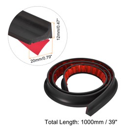 QUARKZMAN Water Barrier for Sink 39 Inch Water Plug Shower Barrier Water Barrier for Kitchen Sink Worktop Sink Hob Bathroom Keeps Wet and Dry Separation Black