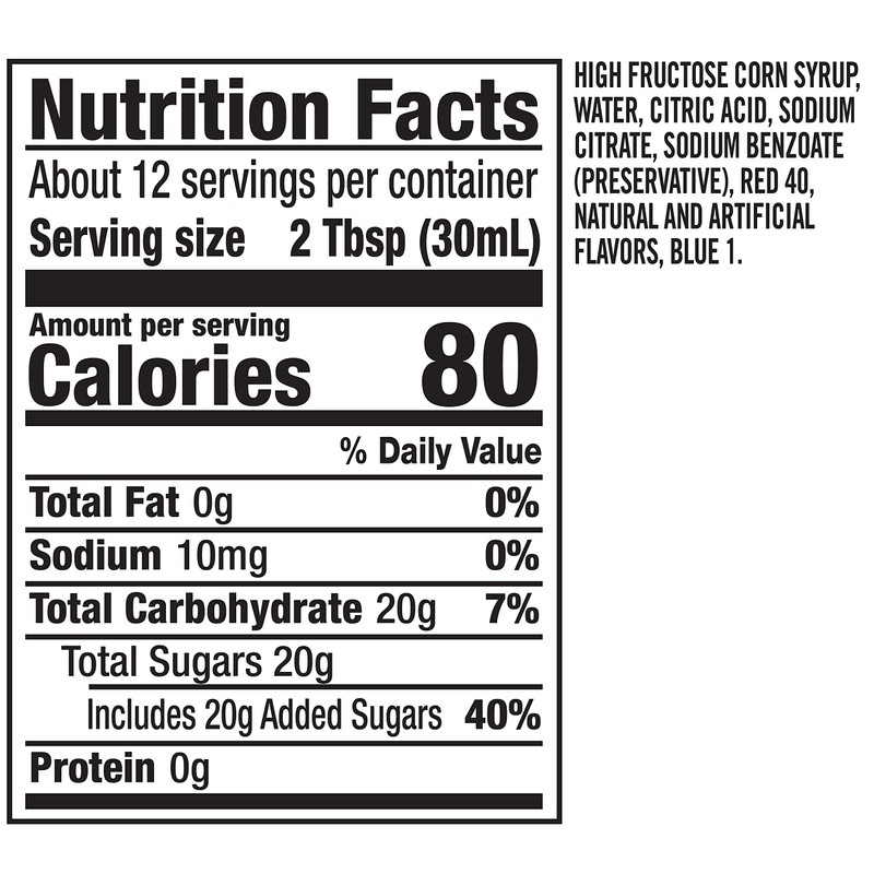 Rose's Grenadine, 12 fl oz bottle, Made with Pomegranate Flavor,