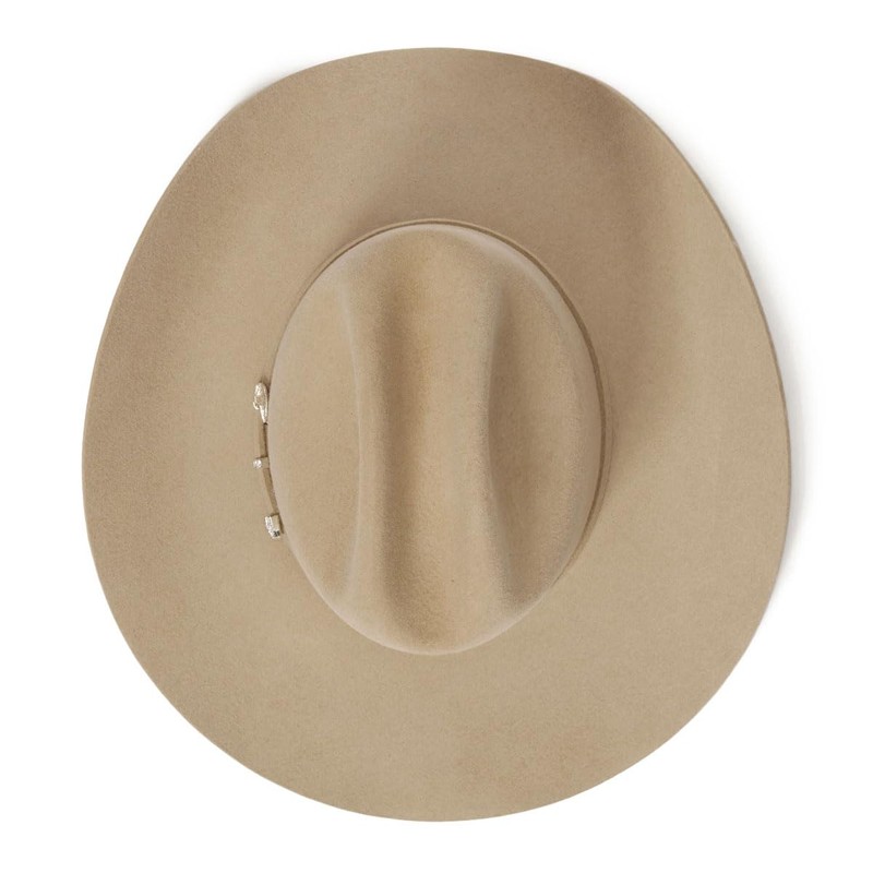 Stetson Men's 4X Corral Wool Cowboy Hat Sand 7 3/8