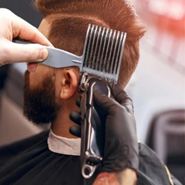 Global Moa Short Hair Salon Hair Cutting Comb