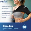 REVIX Triple-Layer Gel Shoulder Ice Pack Wrap for Rotator Cuff,