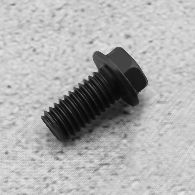 ECSiNG 5PCS M8x16mm Left Hand Thread Bolts Full Threaded Hex