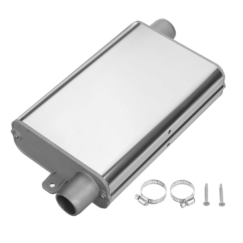 24mm Exhaust Pipe Silencer Muffler with Clamp Bracket for Webasto