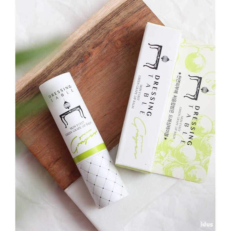 When your lips are chapped and dry, Green Grape Lip