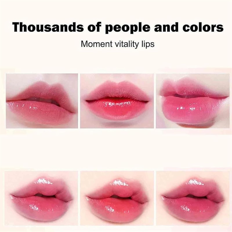 MUNIP Transferproof Color Changing Lipstick,Gold Crystal Ph Color Changing Conservation