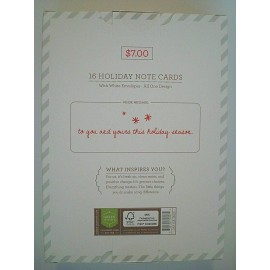 Green Inspired Warm Winter Wishes Holiday Cards, Trees, Green Inspired, 16 Cards, FSC Recycled