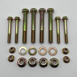 Region Offroad Front Control Arm Bolts Compatible with Jeep Cherokee XJ 84-01 Grand Cherokee WJ 99-04 Comanche MJ 86-92