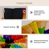 2 Pack Tissue Box Cover Holder, Rainbow Crayon Pencils Rectangle