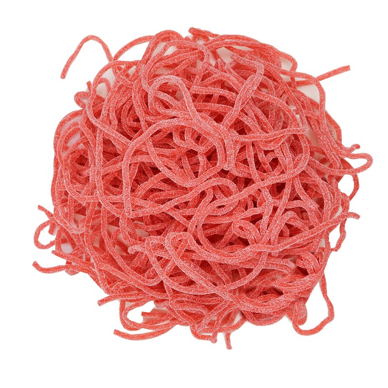 Gummy Juicy Laces (Sour Strawberry, 2 Pound)