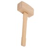 Martillo de Madera, Mazo de Agarre Cómodo de Alta Dureza