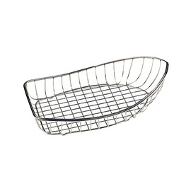 G.E.T. Enterprises 4-80300 Boat Wire Basket, Stainless Steel