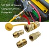 1/2" QDD LP Natural Gas Quick Connect Fittings Kit, Natural