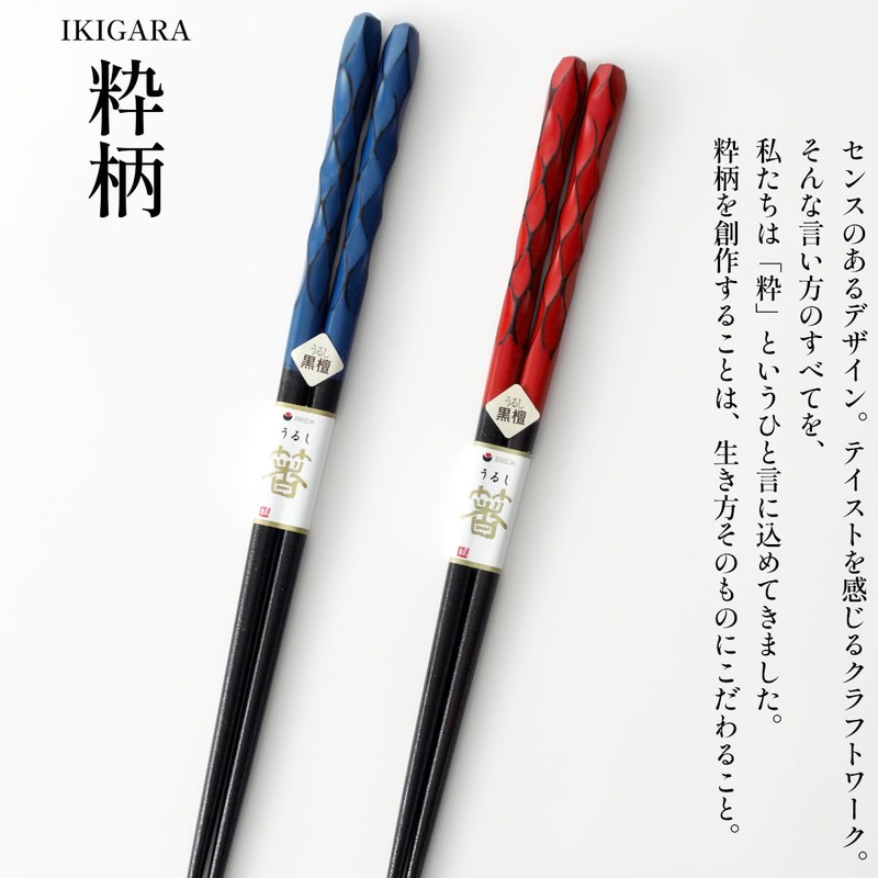 Couples Chopsticks Pair Kamakura Turtle Shell Paulownia Box Included [Mizuhiki