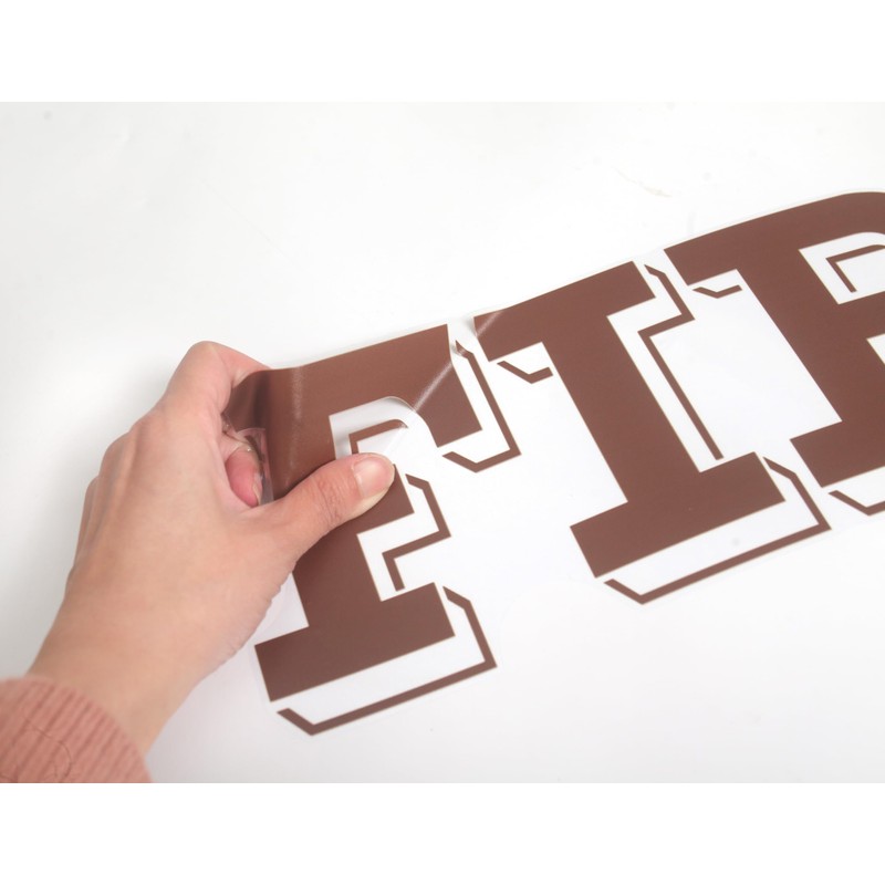 First Year Down Rugby Theme Birthday Party Backdrop Sticker, Baby's