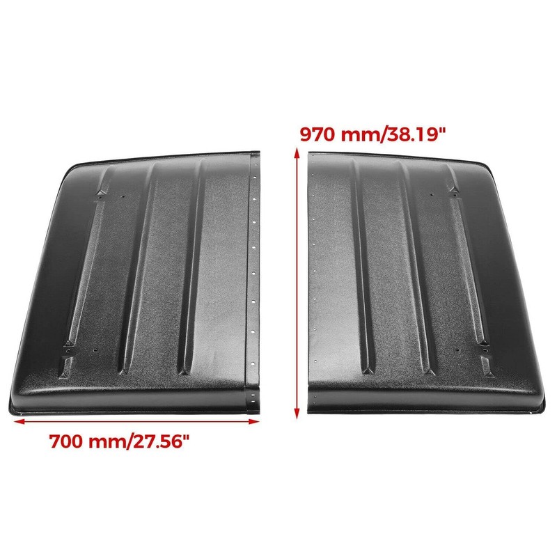 ECOTRIC Hard Top Compatible with 2005-2026 Kawasaki Mule 600 610