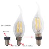 E-Simpo 6pcs E14 to E12 Lamp Base Adapter, EU Small