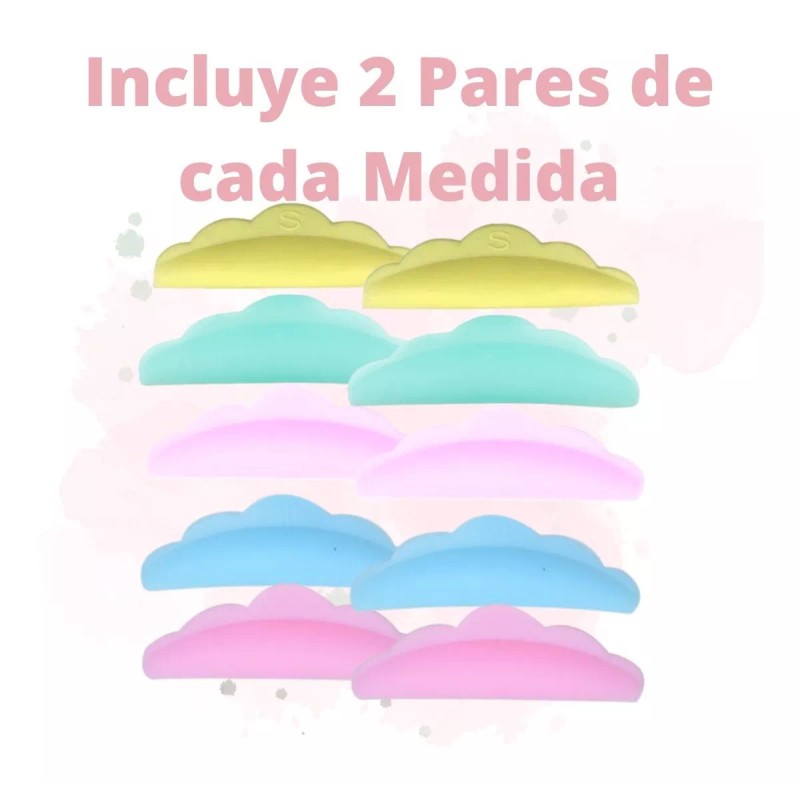 Veraly Almohadillas Silicona Enchinar Pestañas Full