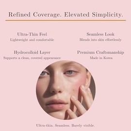 Maëlle Invisible Hydrocolloid Blemish Patches - 30 Count