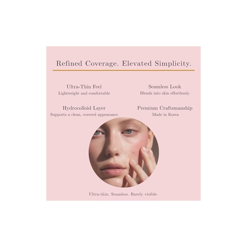 Maëlle Invisible Hydrocolloid Blemish Patches - 30 Count