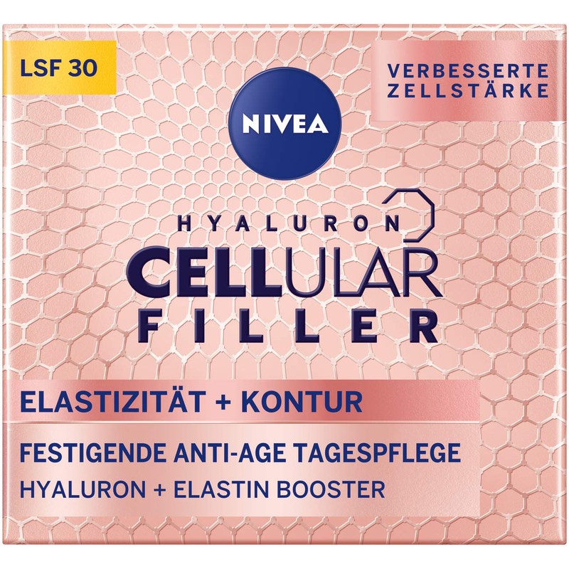 NIVEA Hyaluronic Cellular + Elasticity and Contour Day Care Anti-Wrinkle