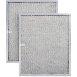 Aluminum Replacement Range Filter Compatible With Kitchenaid 4168901; Dimensions: 8-5/8 x 11 x 3/8 PTLS - 2 Pack
