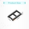 QUARKZMAN DIP IC Chip Socket Adapter 24 Round Pin IC