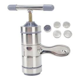 Noodle Maker Machine Stainless Steel Manual Pasta Maker Press Machine for Kitchen Home