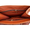 american blue Leather Motorcycle Saddle Bag Tool Bag Brown