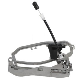 KIMISS Car Door Handle Holder Mounting Bracket Handle Housing Door Handle Holder for X5 E53 51218243615/51228243635/51218243616/51228243635 (Rear, Left)