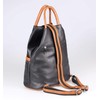 ITALYSHOP24.COM OBC Women's Backpack Shoulder Bag Leather Look Daypack Backpack