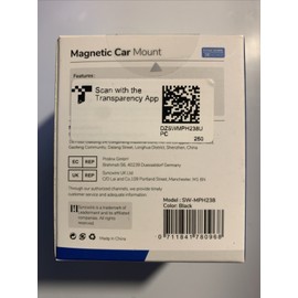 Syncwire Magnetic Phone Car Holder/Mount For Dashboard Black Strong Magnet.