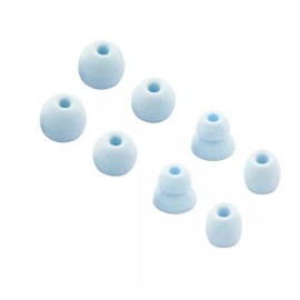 powerbeats pro Zotech 4 Pairs Eartips Silicone Earbuds Buds for Powerbeats Pro (Glacier Blue)