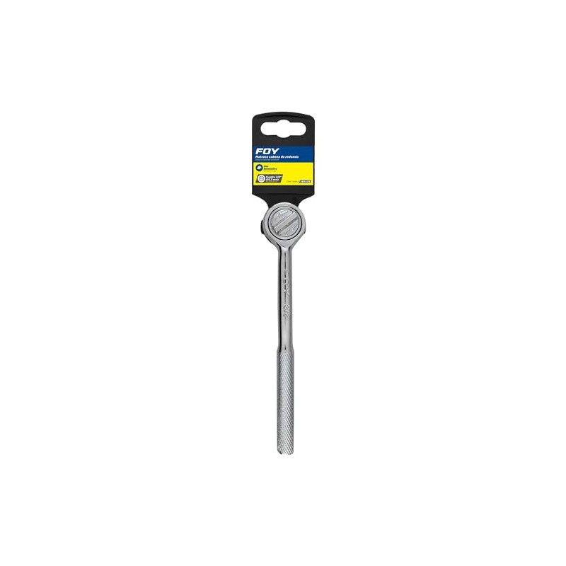 Foy 140439 Matraca reversible para dado cuadro de 3/8", cabeza