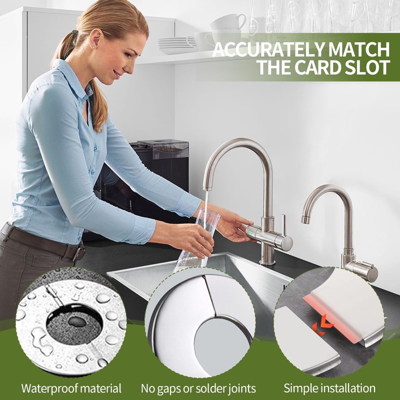 Shower Pipe Cover, 10 PCS Wall Split Pipe Holes Covers