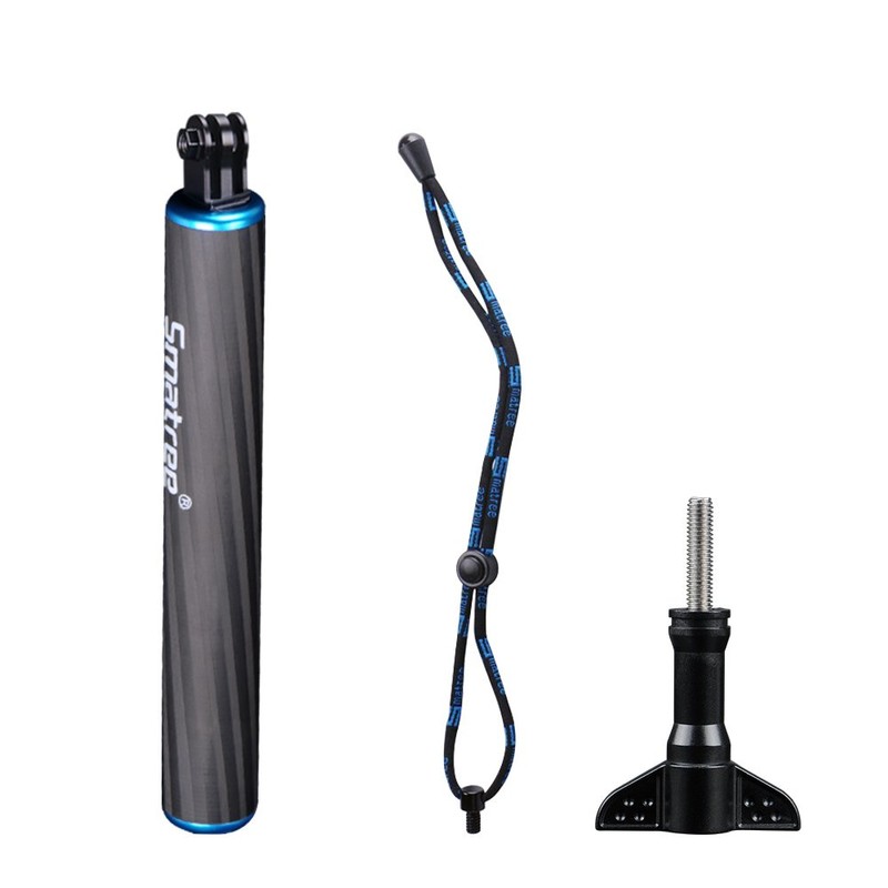 Smatree SmaPole F1 Waterproof Floating Carbon Fiber Hand Grip for