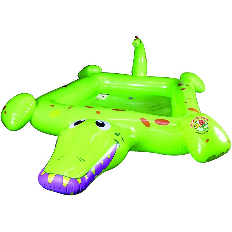 Poolmaster Crocodile Spray Inflatable Kiddie Swimming & Wading Pool for
