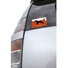 Schnauzer MK-2 Standing Ears, Black Dog Sticker, Premium Silhouette