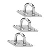 10Pcs Eye Plate 316 Stainless Steel Heavy Duty Suspension Pad