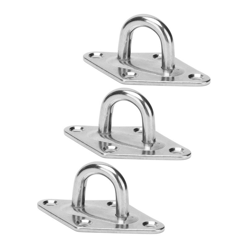 10Pcs Eye Plate 316 Stainless Steel Heavy Duty Suspension Pad
