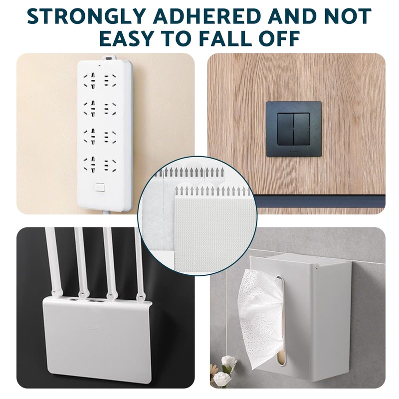 Leogony 72 Strips Photo Frame Stickers for Wall, No Damage