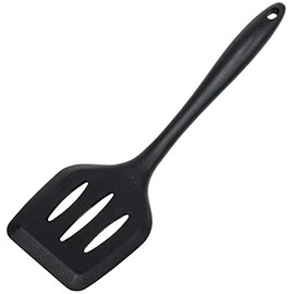 Chef Craft Premium Silicone Spatula/Turner, 11.75 inch, Black