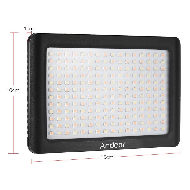 Mini Portable Dimmable Studio Video Photography LED Light Panel Lamp