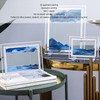 7 Inch Moving Sand Art Picture 3D Deep Sea Dynamic