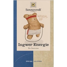 Sonnentor Organic Ginger Energy Tea (6 x 32.40 g)