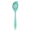Armrouns Silicone Corner Spoon Slotted, Heat Resistant Rubber Spoonula for