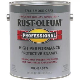 Rust-Oleum (1)-Gal Gloss Smoke Gray Rust-Oleum Protective Rust Cont Enamel Paint 7786-402