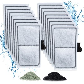 15 Pack Filter Cartridges for Filter, Replacement Filter Cartridges for Top Fin EF-S Element and BF5 BETTAFLO